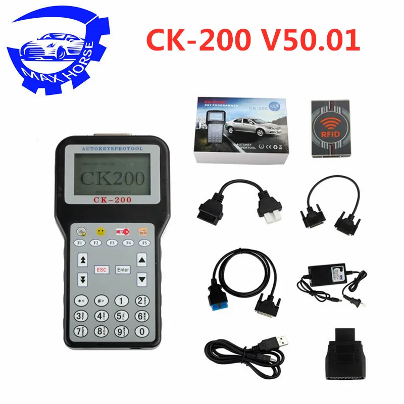 V50.01 CK-200 оригинальный CK200 авто ключ программист Без жетонов ограничения новейшее