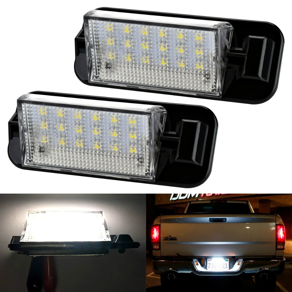 

2pcs Car Led Number License Plate Light 12V For BMW 3-series E36 318i 320i 323i 325i 328i Trunk Light Car Styling Accessories