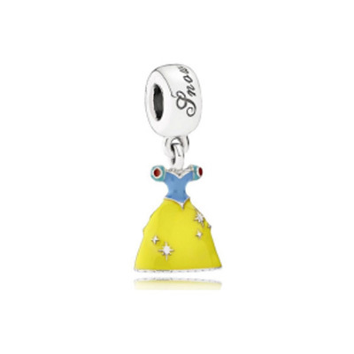 European 925 Silver Dress Teacher Pendant Dangle DIY Fine Beads Fit Original  Charms Bracelet Jewelry