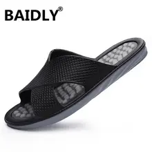 Новинка; летние мужские сандалии из материала EVA; Легкие пляжные шлепанцы на полой подошве; нескользящая Мужская водонепроницаемая обувь; повседневные вьетнамки