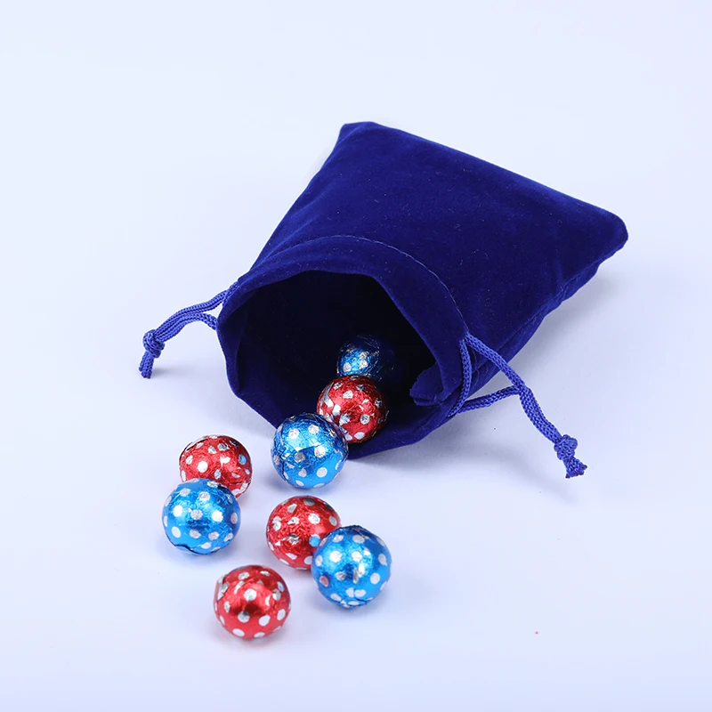 

10Pcs Jewelry Packaging Organizer Christmas Wedding Favor Bag Custom Link Jewelry Bag Velvet Drawstring Gift Bag Cotton Pouch