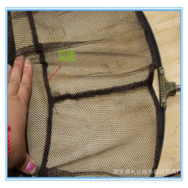 Сетка из алюминиевого сплава, посадочная сетка с закрытыми глазами, сумка для спортивной посадки, быстросохнущая, не подвешивающая, Landi