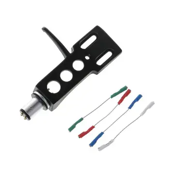 

Turntable Headshell Mount LP Phono Cartridge Replacement Phonograph Head Holder 24BB