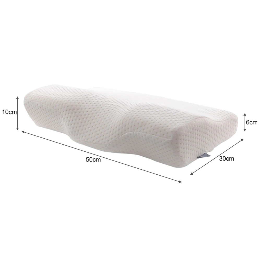 Butterfly Memory Pillow Slow Recovery Cervical Spine Protection Neck Memory Cotton Pillow Relax Health Cervical Neck Pillows
