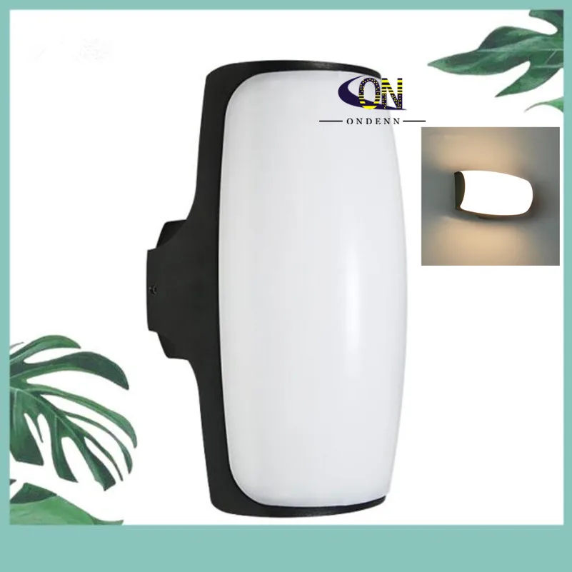 

Modern Surface Mounted 12W Led Wall Lamps Waterproof IP65 Led Lighting Home Garden Yard Porch Corridor Spotlight 12W Warm White