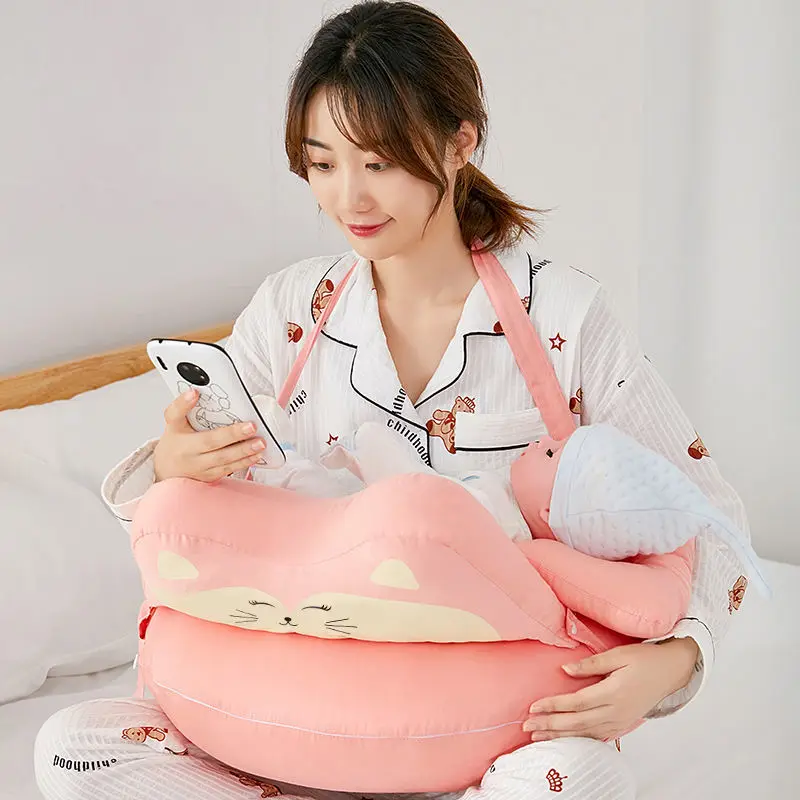 Nursing Pillow Multifunction Breastfeeding Pillow Lumbar Cushion
