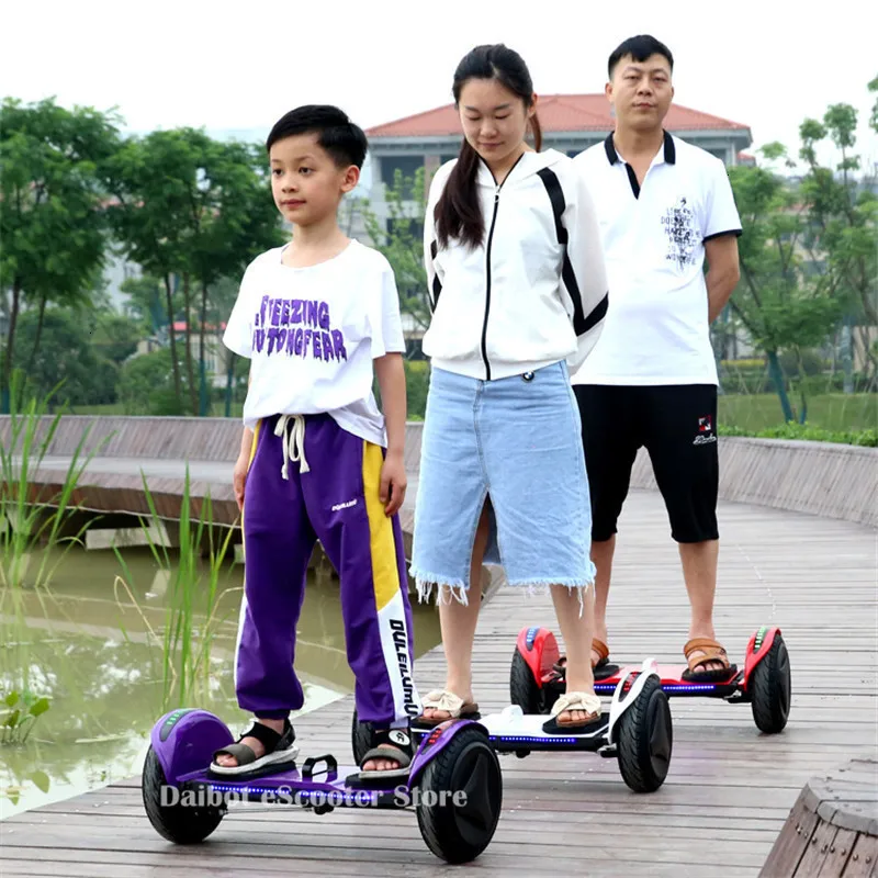 Daibot Hoverboard 10 Inch Two Wheel Self Balancing Scooters 36V 500W Off Road Folding Electric Scooters Adults Bluetooth Speaker  (30)