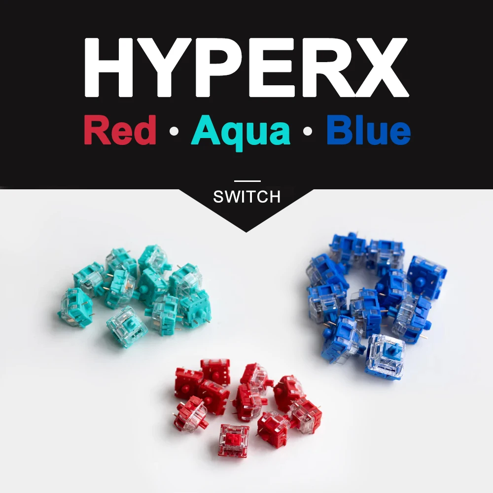 HyperX Red Aqua Blue Switch untuk 