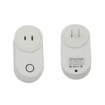 

Home Smart Plug Wifi Outlet Wireless Socket Power Monitor Timer Remote Control