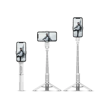

FUNSNAP Anti-shake Handheld Gimbal Smartphone Stabilizer Extendable Selfie Stick with Tripod for Gopro Live Streaming Device