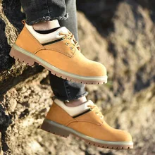 Защитная обувь со стальным носком; безопасные ботинки; летние мужские рабочие ботинки из говядины; Мужская дышащая обувь; износостойкая обувь; DXZ051