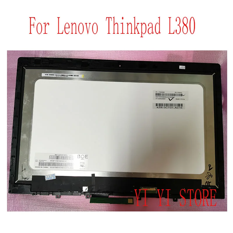 US $125.00 For Lenovo S2 Yoga L380 lcd display touch screen digitizer complete replacement Genuine New LCD Assembly