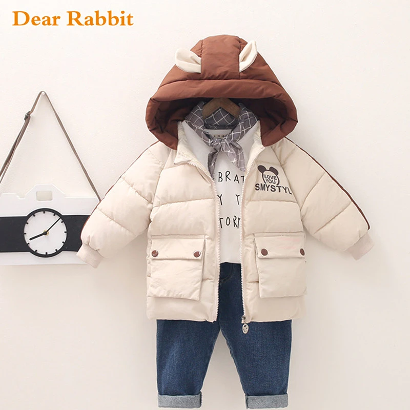 Children Clothing autumn Winter Down cotton Jackets For Girl Boy Coats Warm Snowsuit Overalls Baby Clothes Kids Outerwear