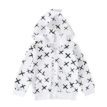 

Toddler Kid Baby Boy Hooded Sweatshirts Blouse Cartoon 3D Dinosaur Print Fashion Tops Kids Spring Autumn Clothing