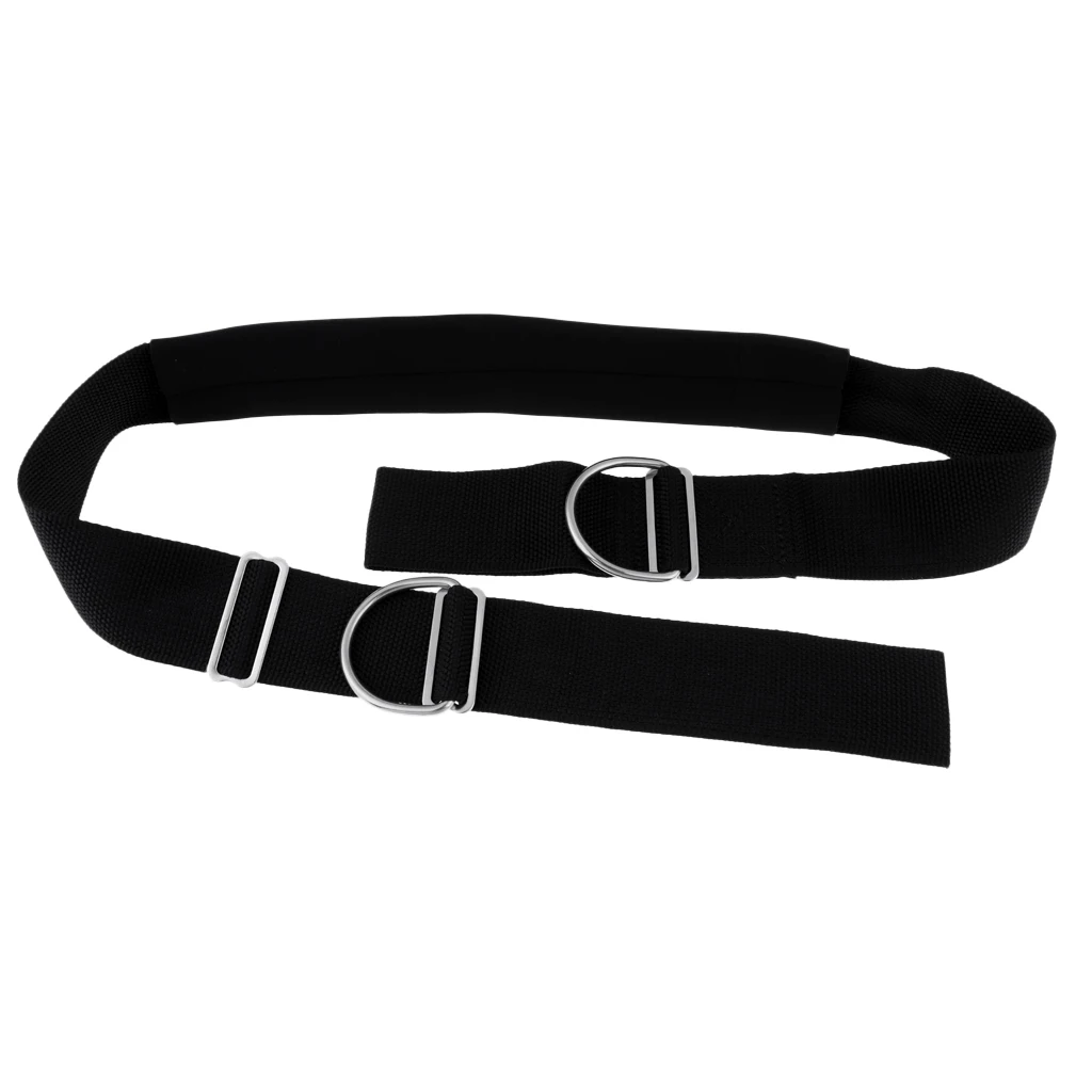 Tech Dive 2'' Comfortable Scuba Diving Crotch Strap BCD Accessories - Black