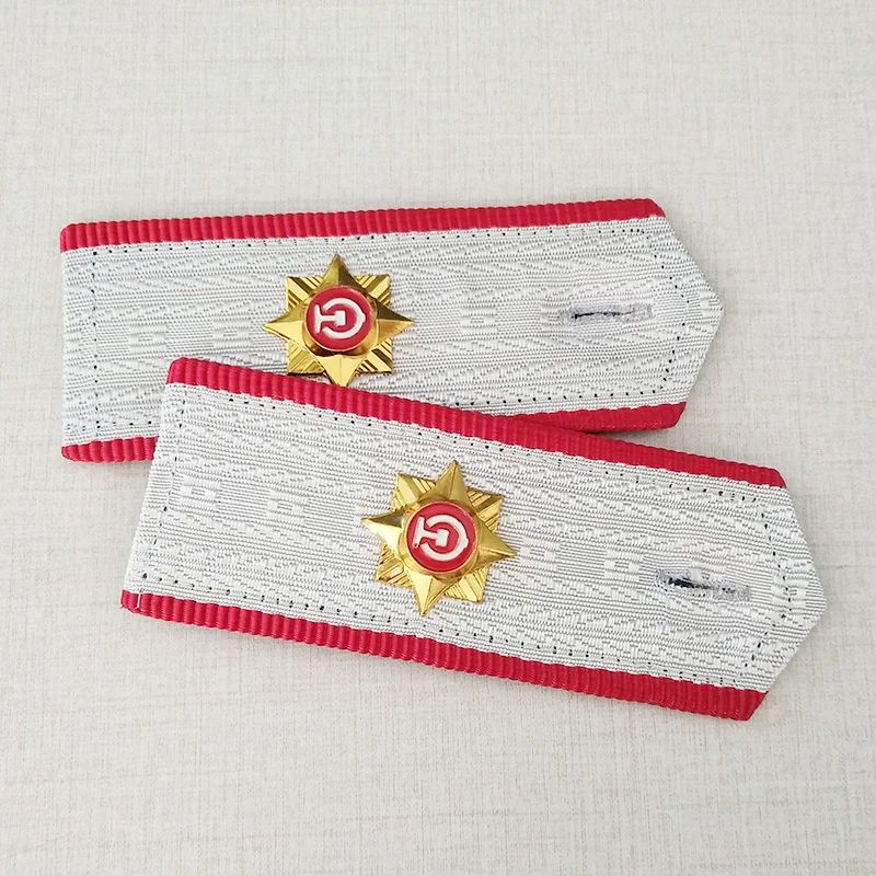 Железнодорожные костюмы Epaulette высокоскоростной поезд дирижер Рубашки равномерное приспособление для бейджа Косплей куртки пилота epaulette