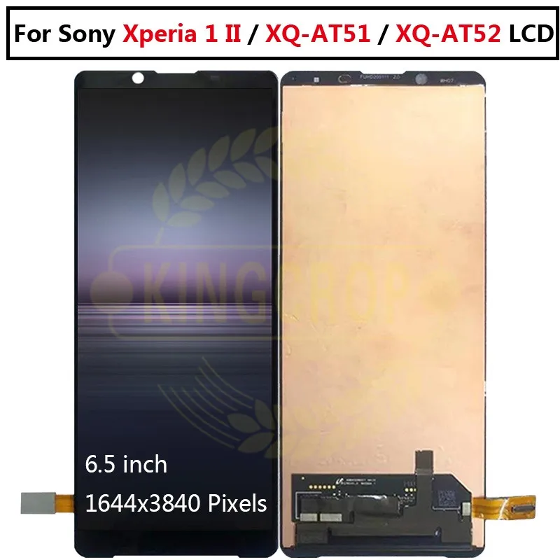 Sony Xperia 10 IV LCD Display & Touch Screen Replacement - Black, XQ-CC54 / XQ-CC72