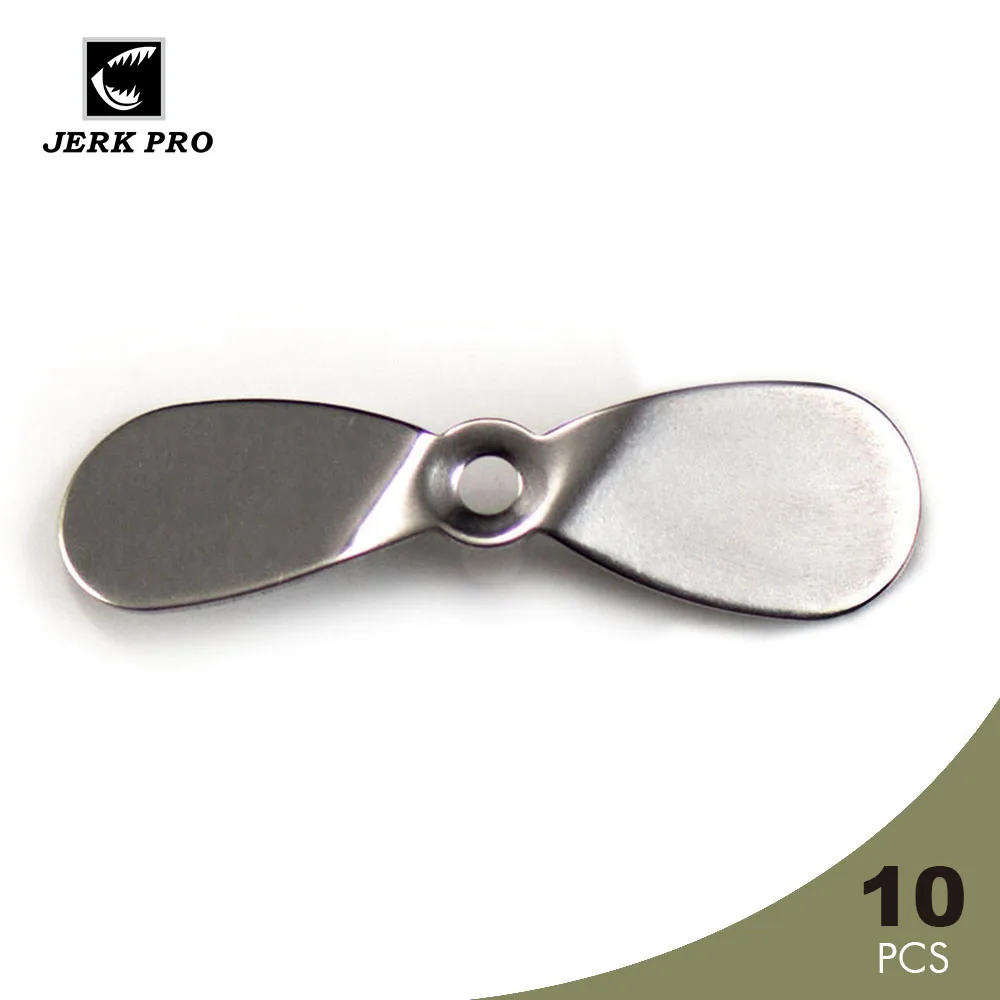 JERK PRO 10PCS Large Topwater Propeller Blades Prop Spin Custom Surface Wooden Fishing Lures Angler’s Tackle Craft Lure Parts | Спорт и