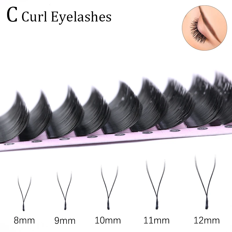 Y Shape C Curl Mink Eyelashes Hand-woven Faux Surround Lashes Eyelash Extensions Tools False eyelashes Natural Crisscross