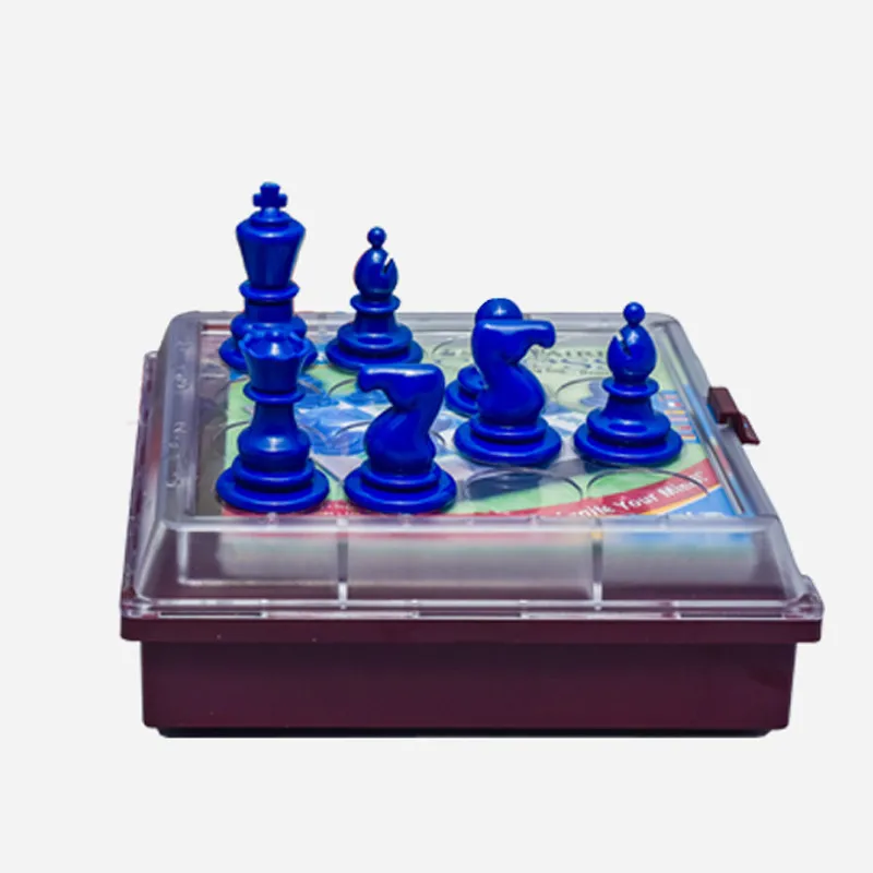 

America ThinkFun Single Person Chess Set Solitaire Chess Students Thinking Educational Toy 8-Year-Old +