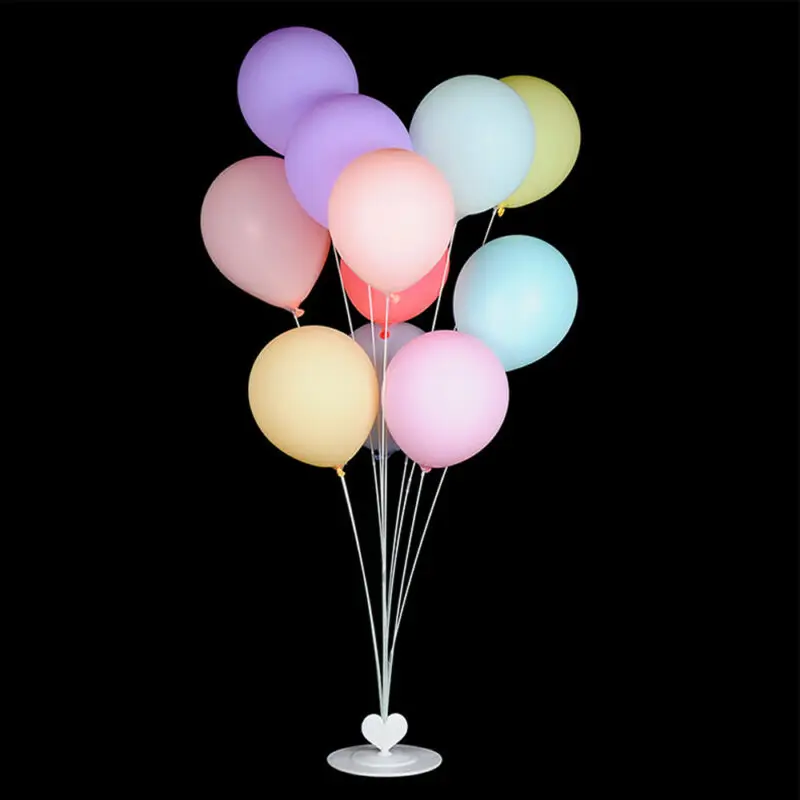  11 Tubes Balloon Sticks Floating Balloons Column Stand Holder Party Decorations Holders