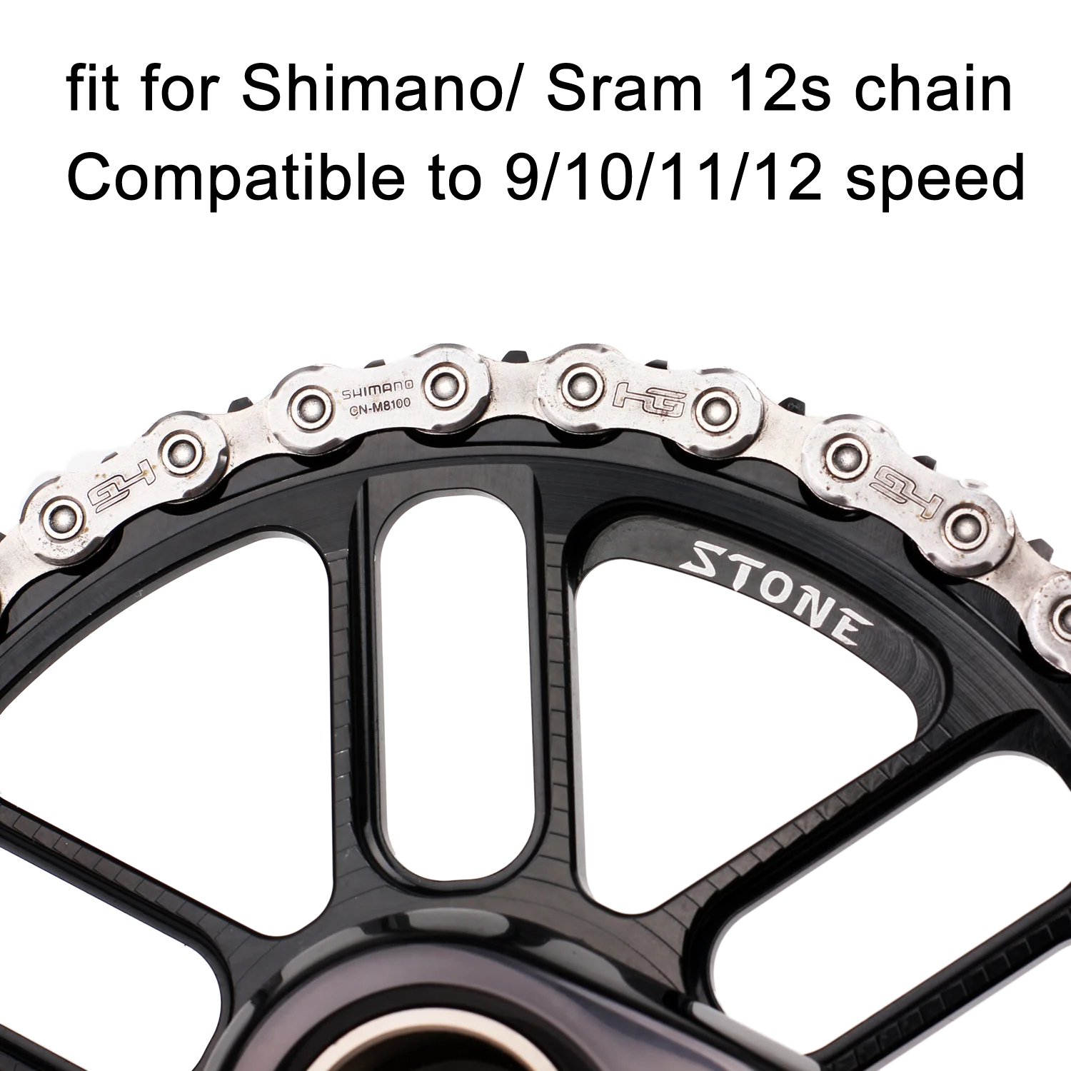 Камень передняя Звездочка для детей возрастом от 12S Shimano M9100 M8100 M7100 Круглый 30T 32 34 36 38T 12 Скоростей прямое Крепление звездочка цепной передачи MT 900 9100 8100 7100