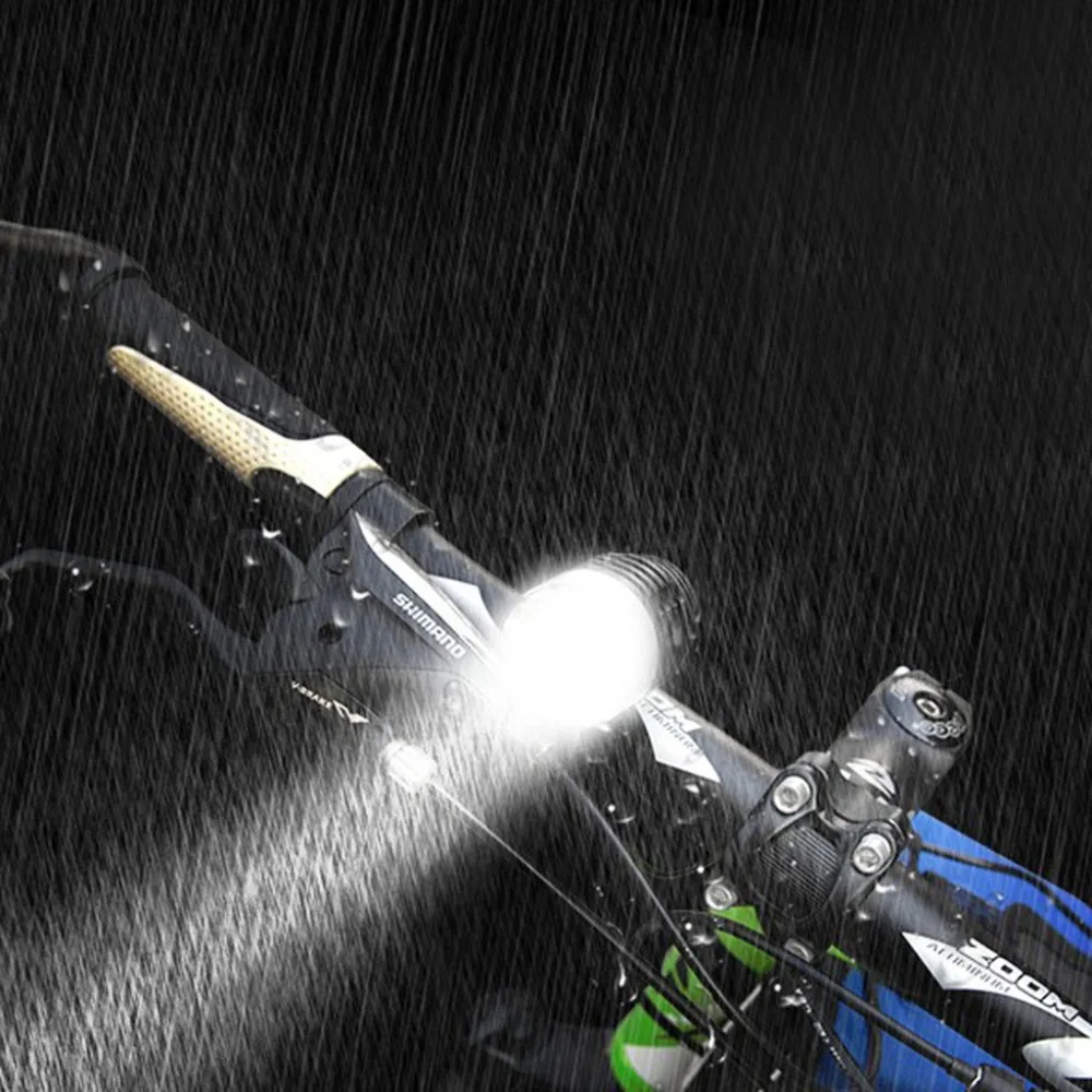 2Pcs 3000 Lumen XML Q5 Interface LED Bike Bicycle Light Headlamp Headlight 3Mode Cycling Night Warning Safety Flashlight  (10)