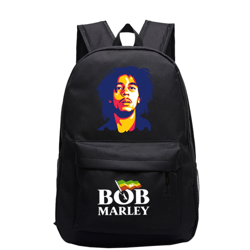 7 Bob Marley Legend рюкзак для подростков, брезентовые школьные сумки для женщин и мужчин, рюкзак для ноутбука, детские сумки для книг, Модный повседневный рюкзак для путешествий - Цвет: 7