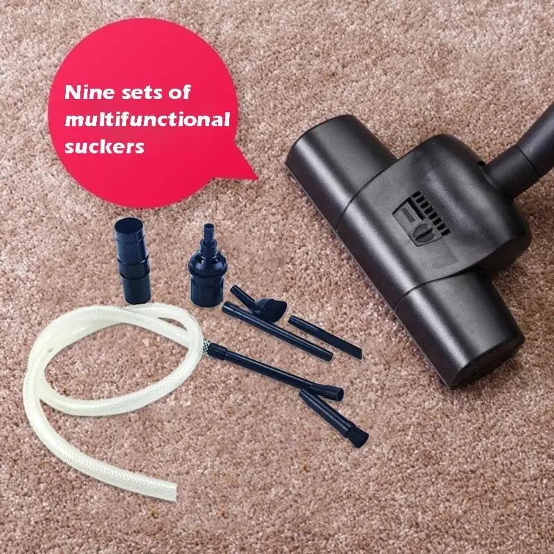 

9pcs Vacuum Cleaners Suction Head Indoor Special Purpose Daily Durability Car Vehicle Computer Keyboards Cleaning Kit