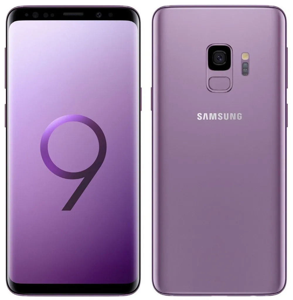 Galaxy S9 SIMフリー SM-G9600 パープルスマートフォン/携帯電話 ...