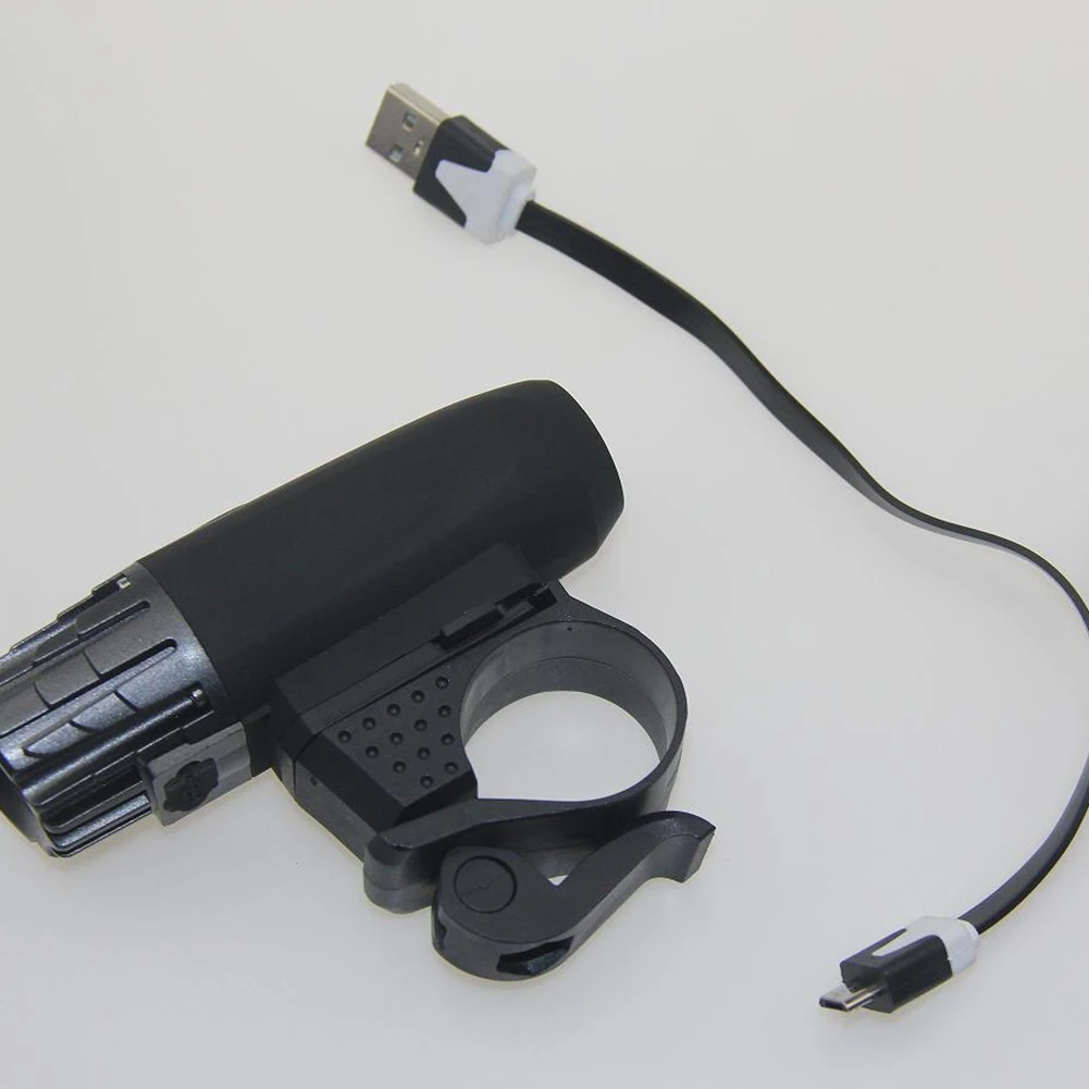 На открытом воздухе велосипед Велоспорт велосипед зарядка через usb спереди светильник с Головными Уборами+ светильник для езды на велосипеде, которые никогда не лампа вспышка светильник