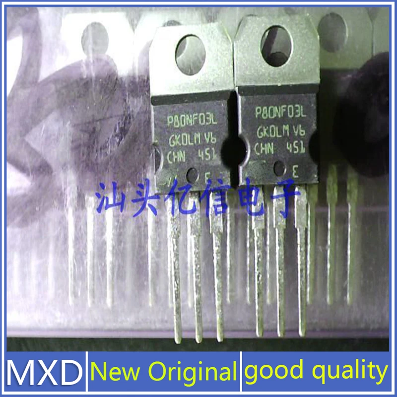 

5Pcs/Lot New Original P80NF03L Field Effect Mos Tube STP80NF03L Import 80A30V Good Quality