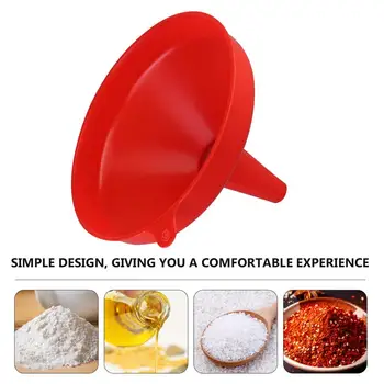 

Multi-Purpose Oil Transferring Funnel Practical Hopper Liquid Transferring Funnel For Daily Use (Random Color)
