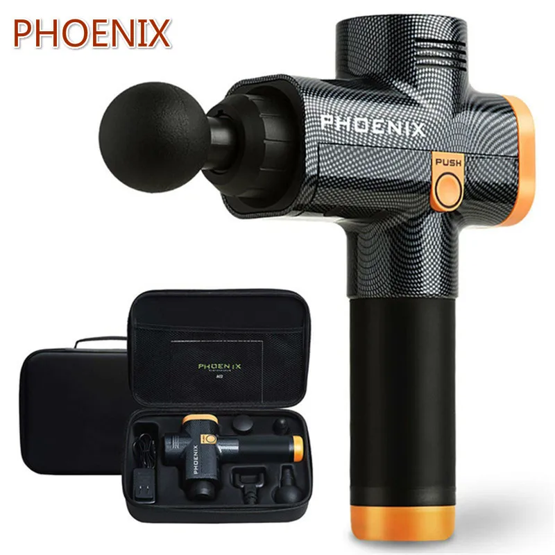 

Phoenix A2 Muscle Massage Gun Electronic Therapy Body Massage Brushless Muscle Massage Guns Body Muscles Relaxing Relief Pains