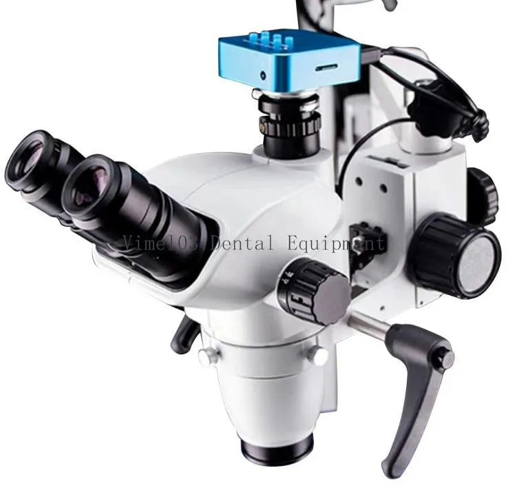 Dental Student Monocular Digital USB Surgical Microscope Camera with Trolley Cart