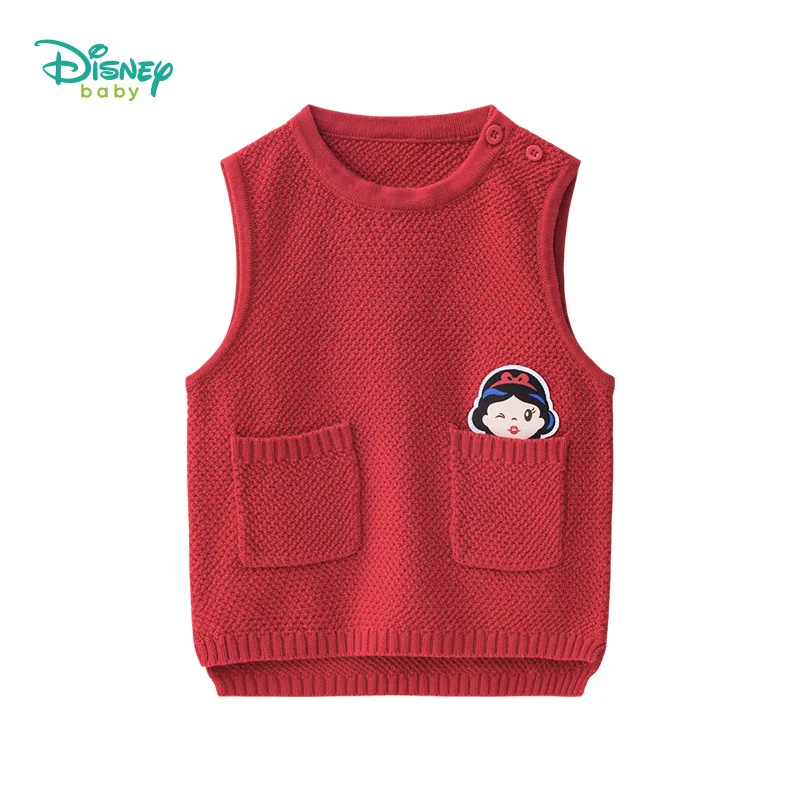 Disney/комплект одежды для маленьких мальчиков и девочек; Одежда для новорожденных с Микки; Roupas Bebe; детская одежда; детский спортивный комплект с Минни - Цвет: Красный