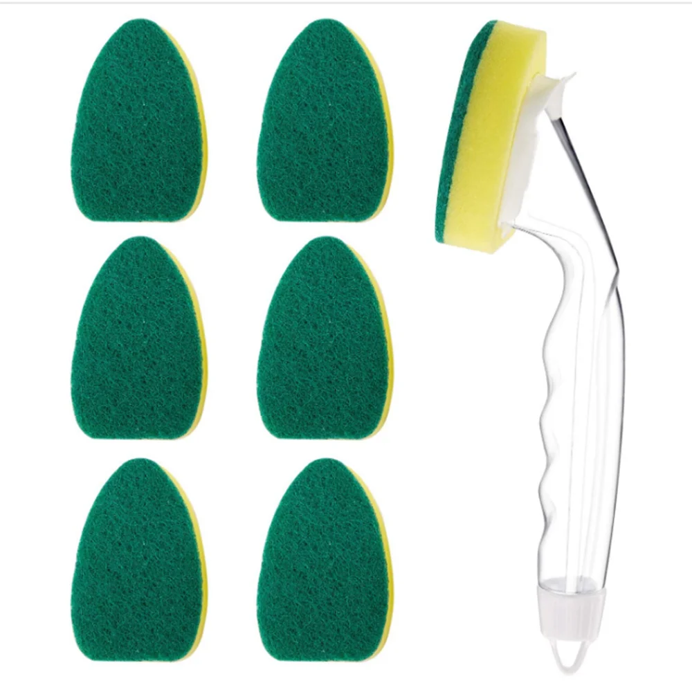 

Кухня щеточка для чистки посуда очиститель Пресс Тип масла с антипригарным покрытием для Кухня гидравлический для мытья посуды Инструменты для очистки бак искусство