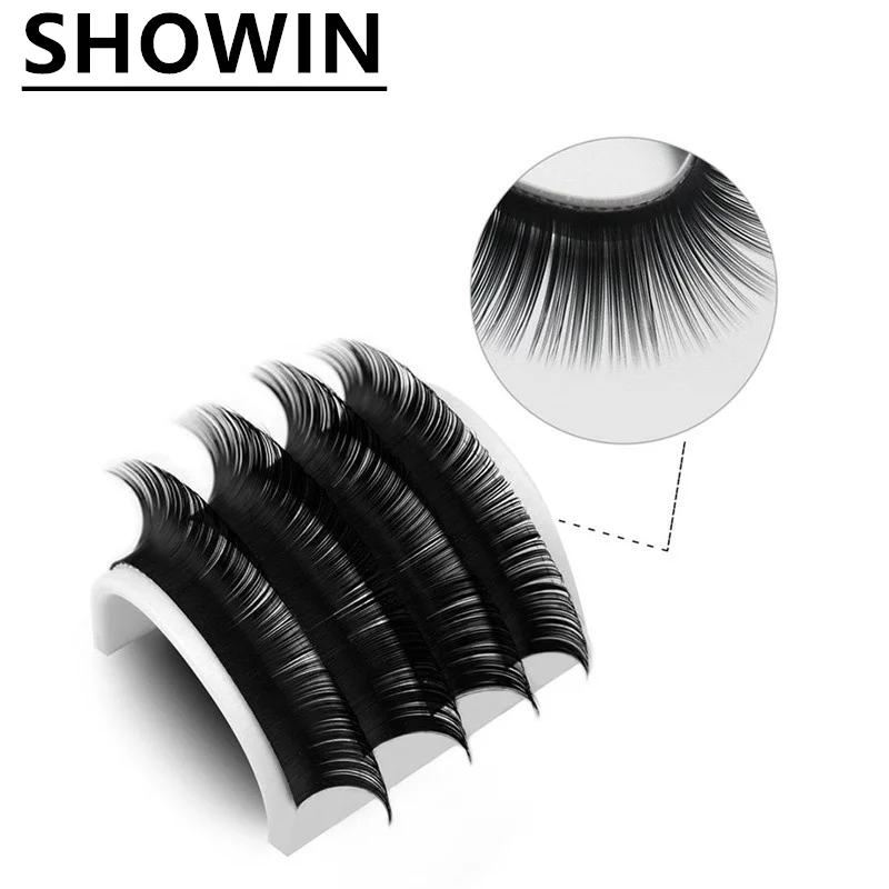 Easy Fan Lashes 0.05/0.07mm Fanning False Eyelash Blooming Self-Fan Eyelash Extensions Cilia Silk Lash Easy Fan Lashes 0.05/0.07mm Fanning False Eyelash Blooming Self-Fan Eyelash Extensions Cilia Silk Lash