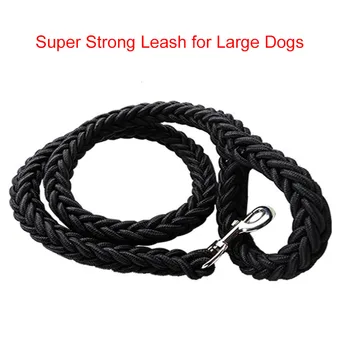 Nylon Dog Harness Leash For Medium Large Dogs Leads Pet Training Running Walking Safety Mountain Climb Big Dog Tenacity Ropes