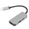 Usb type C к HDMI Thunderbolt 3 адаптер станция dex с HDMI USB 3,0 порты для MacBook Pro VGA кабель MateBook