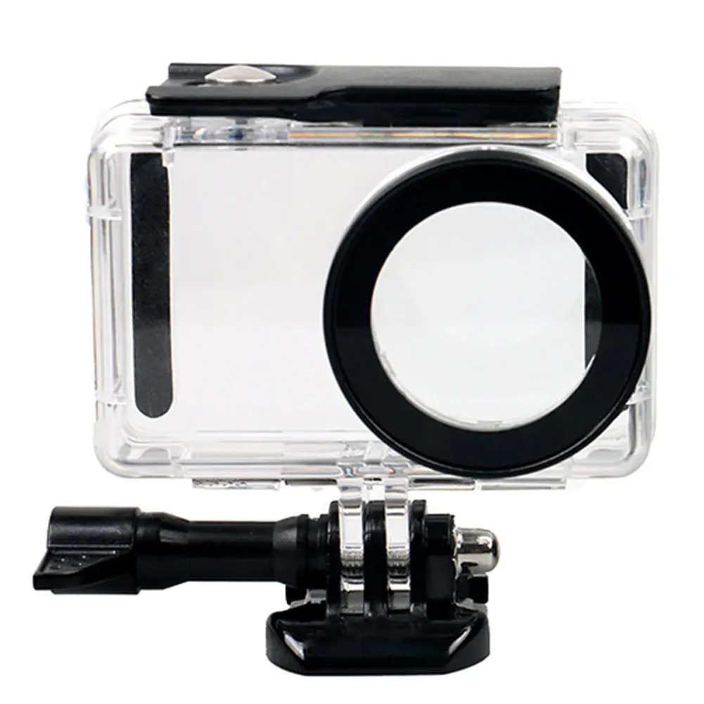 Корпус камеры Подводный Чехол Водонепроницаемый защитный чехол для Xiaomi Yi 4 K Xiaoyi 2 Спортивная камера