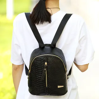 

Mini Backpack PU Leather Shoulder Bag For Teenage Girls Kids Multi-Function Small Bagpack Female Ladies School Backpack #j3s