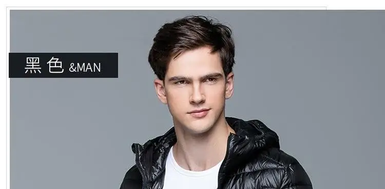 OLOEY New Fashion Ultra Light Jacket Men Spring Autumn Hooded Waterproof Jackets Male Casual Winter Warm Coat