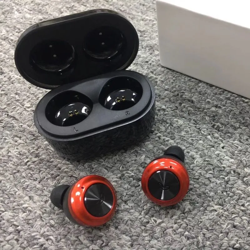 Bluetooth Wireless earphones ear comfortable Stereo Sport Noise reduction Headset IPX4 Waterproof Charge Box for iPhone Samsung
