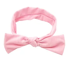 A102 осень и зима стиль младенческой аксессуары для волос стиль детская повязка на голову с бантом хлопковая ткань для ребенка повязка на голову с бантом 9-Colo