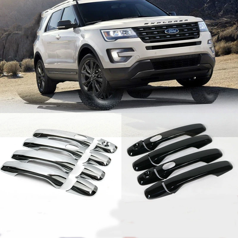 New Chrome Handle Cover Trim For Ford Explorer 2016 2017