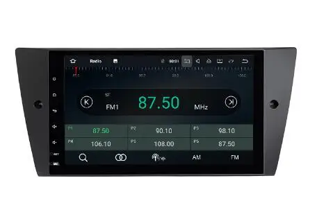 Discount 9" Octa Core Android 9.0 Car GPS radio Navigation for BMW 3 Series E90 E91 E92 E93 2006-2011 2