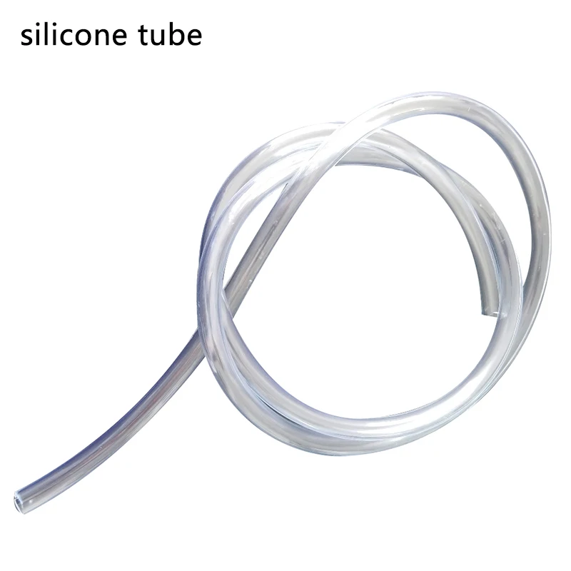 silicone tube Бренд 3/4. 5 в 80-100л/ч низкий уровень шума Бесщеточный Мини Микро погружной амфибия Dc водяной насос моторный инструменты аксессуары - Цвет: silicone tube