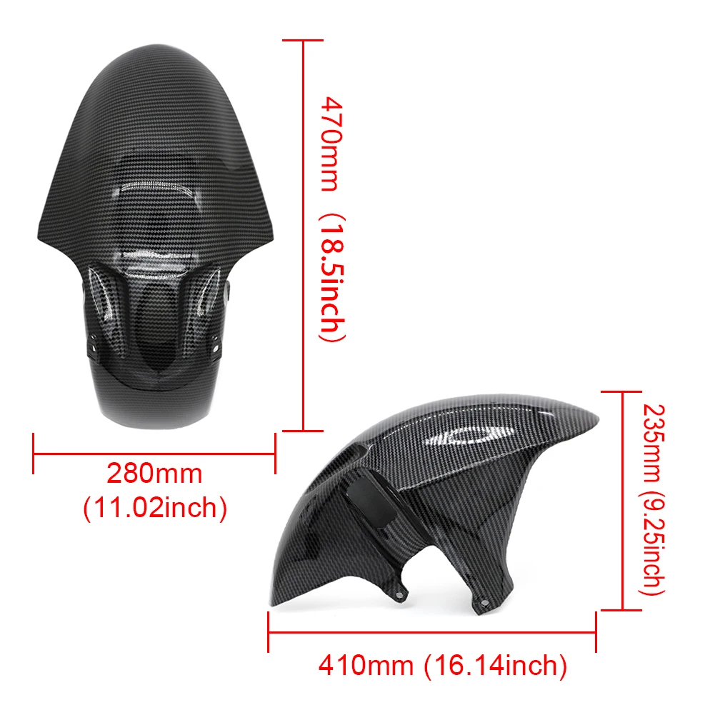 Переднее крыло мотоцикла для Honda CBR900RR CBR929 CBR954 VTR1000 SP1 RC51 RVT1000R | Автомобили и