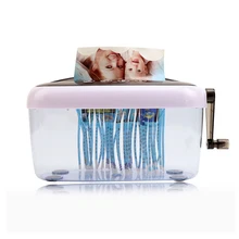 A4 " ручной шредер бумаги для документов ручной работы прямая камнерезная машина инструмент для школы офиса домашнего использования